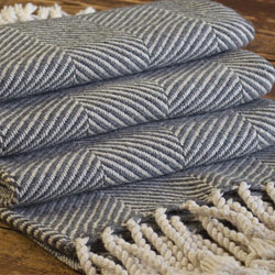 Cotton Herring Bone Blanket